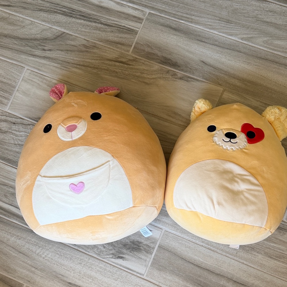 Plush Beige Bear Stuffed Animal - Soft Kids Toy
